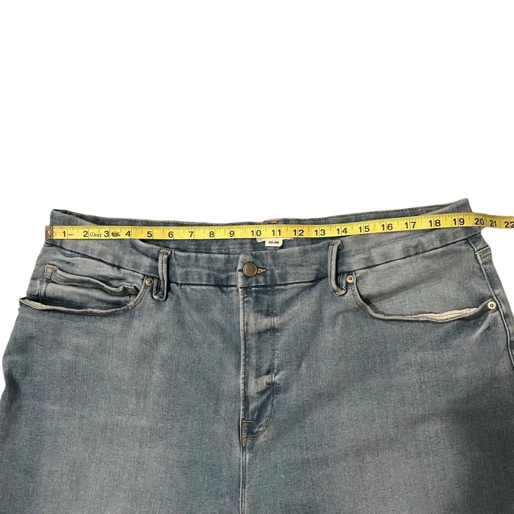 Good American Always Fits Good Classic Slim Straight Jeans, Sz 20-26 - Picture 11 of 16